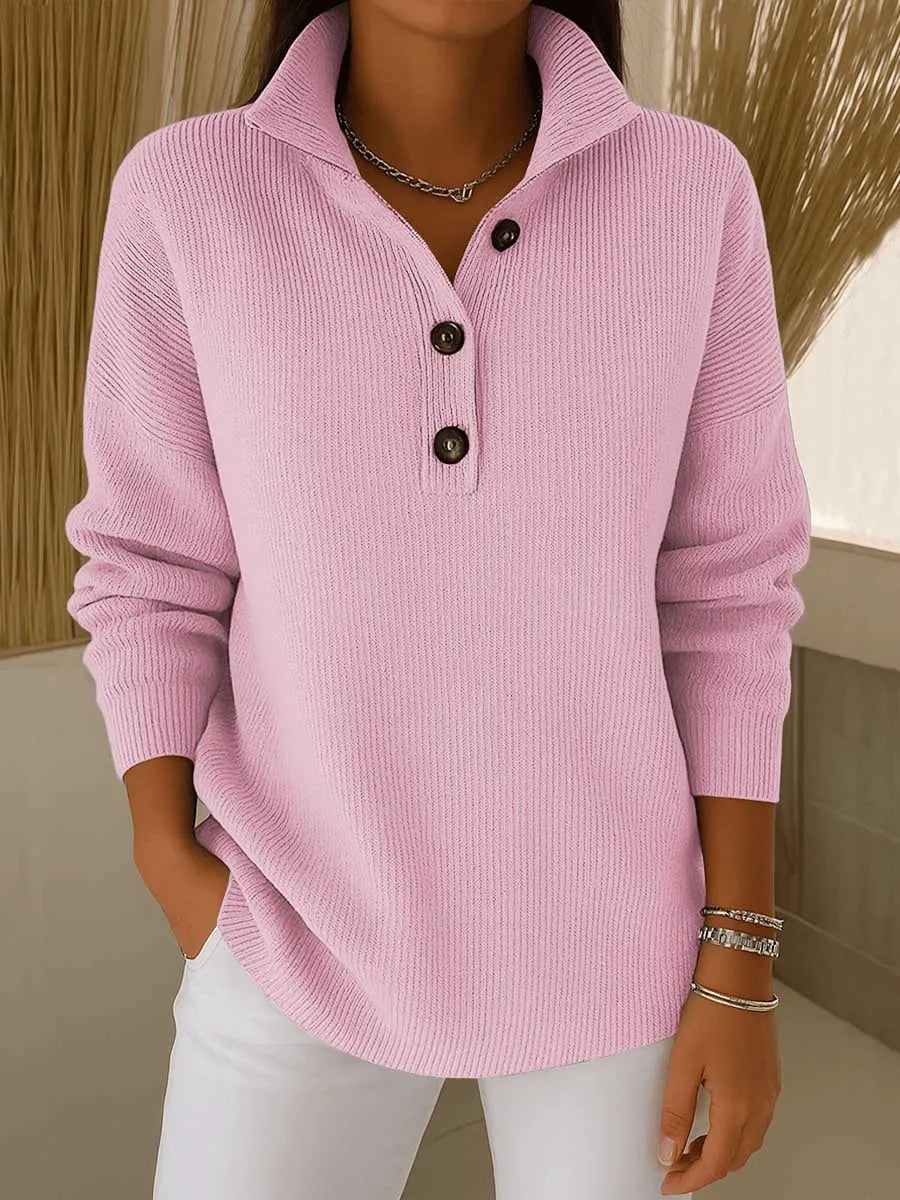 Zenaida | Jersey Polo con Cuello de Pico