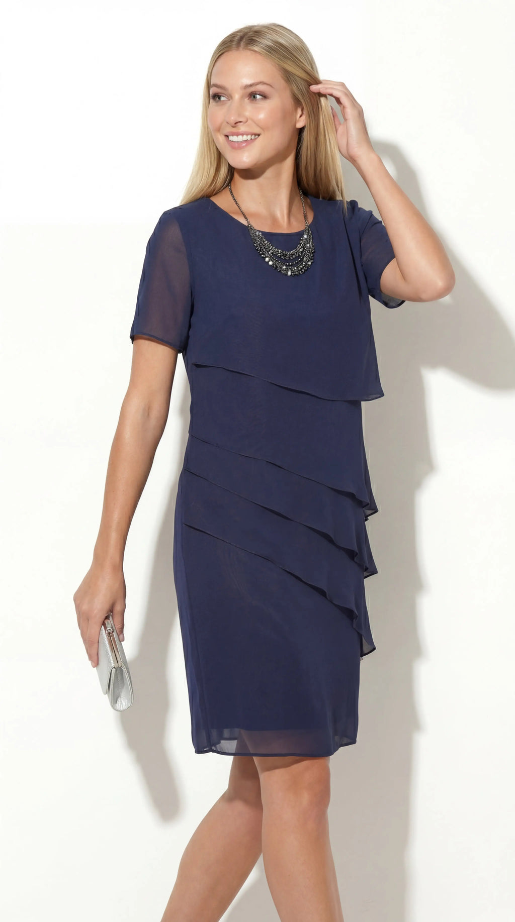 Kendra | Vestido de Gasa en Capas