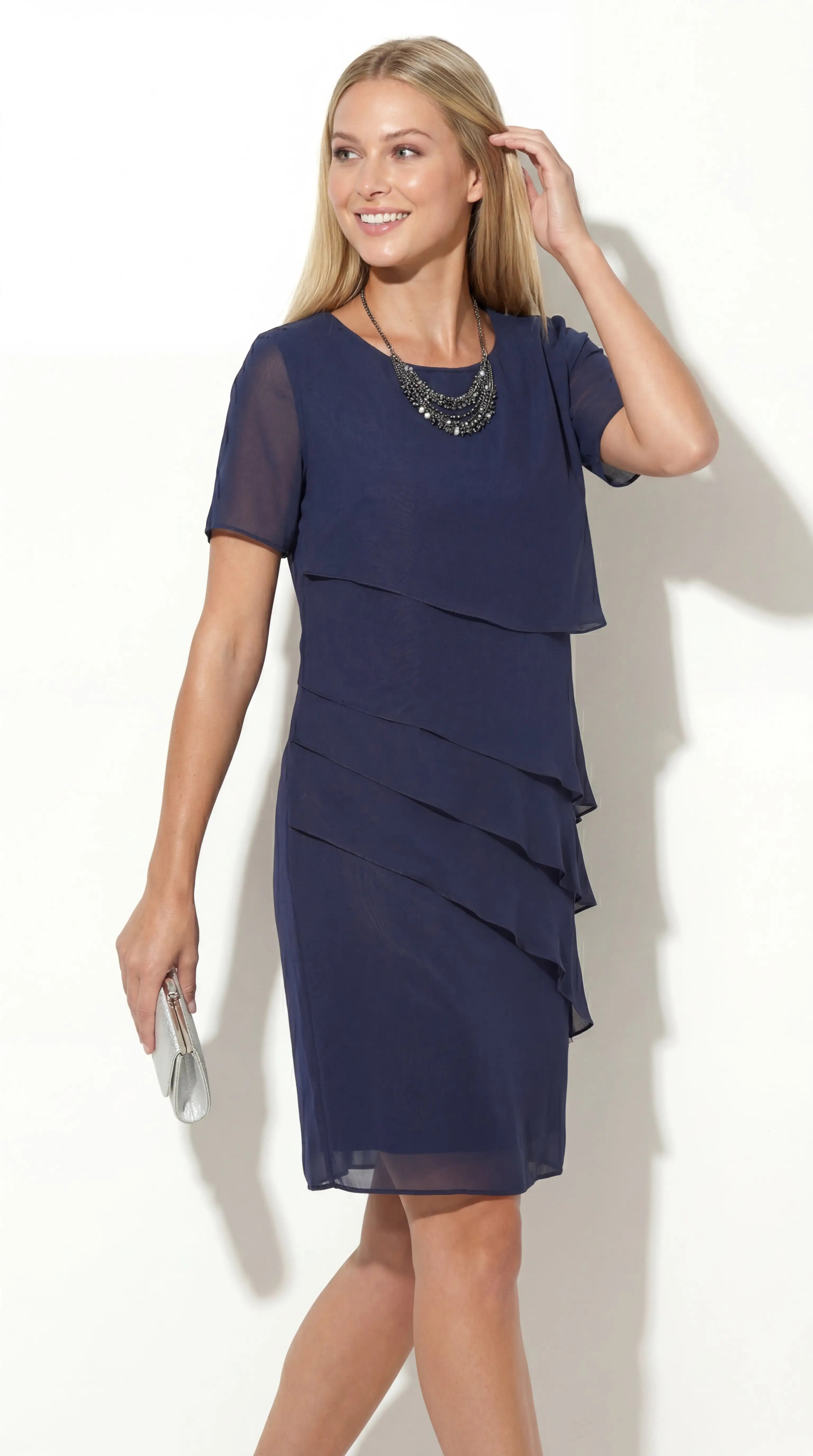 Kendra | Vestido de Gasa en Capas