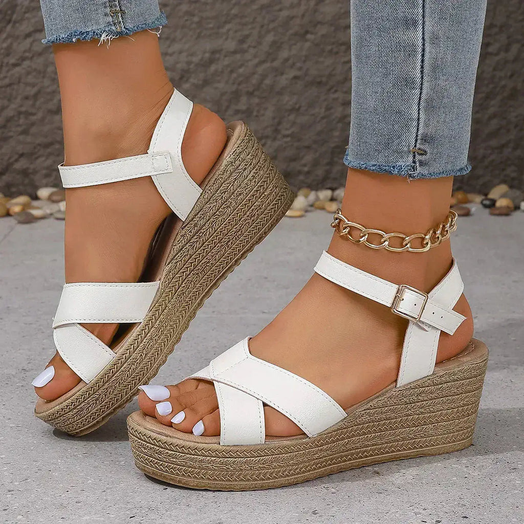 Daphnie | Sandalias de Cuña de Verano