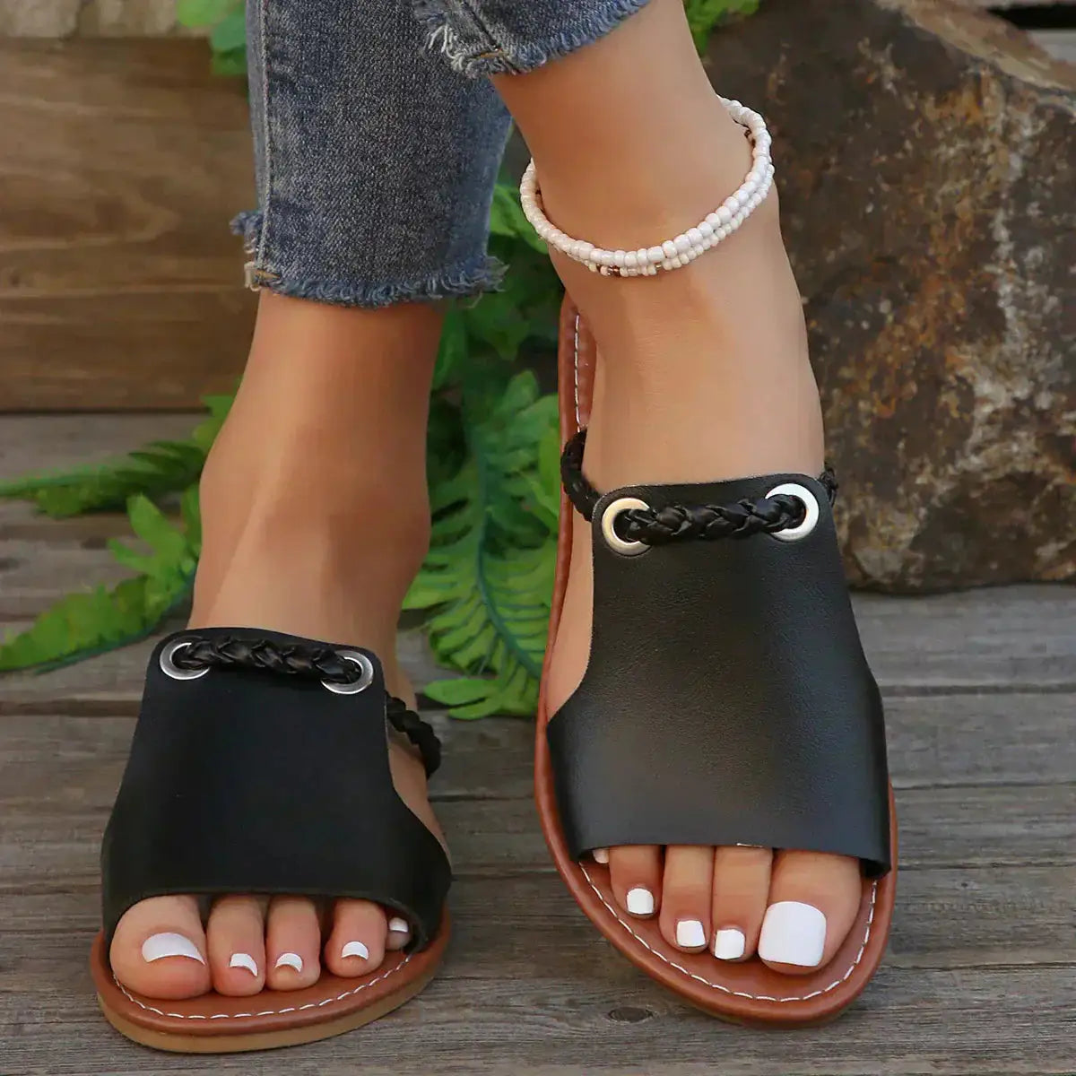 Nova | Sandalias de Tira Redonda