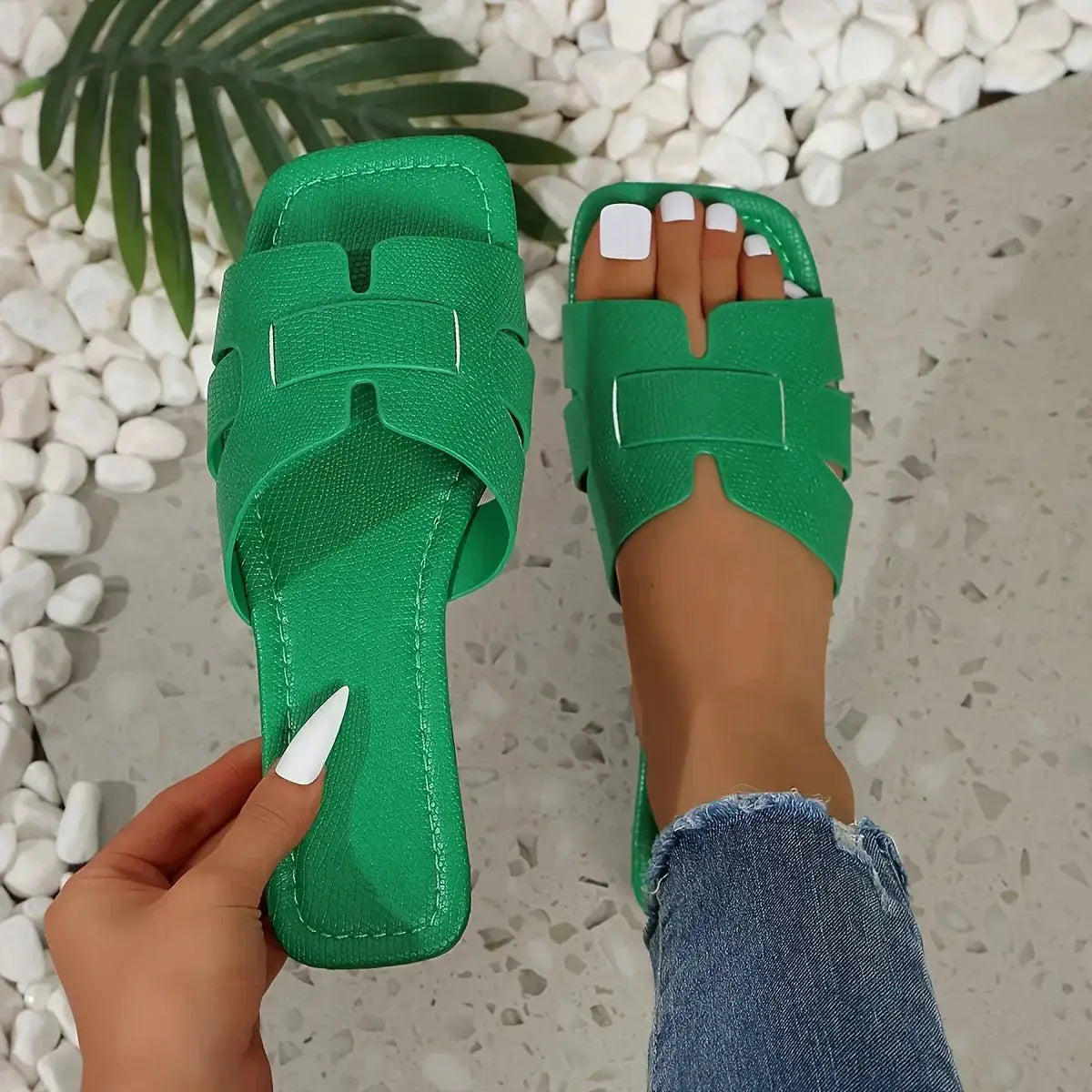 Valencia | Sandalias Slide de Verano