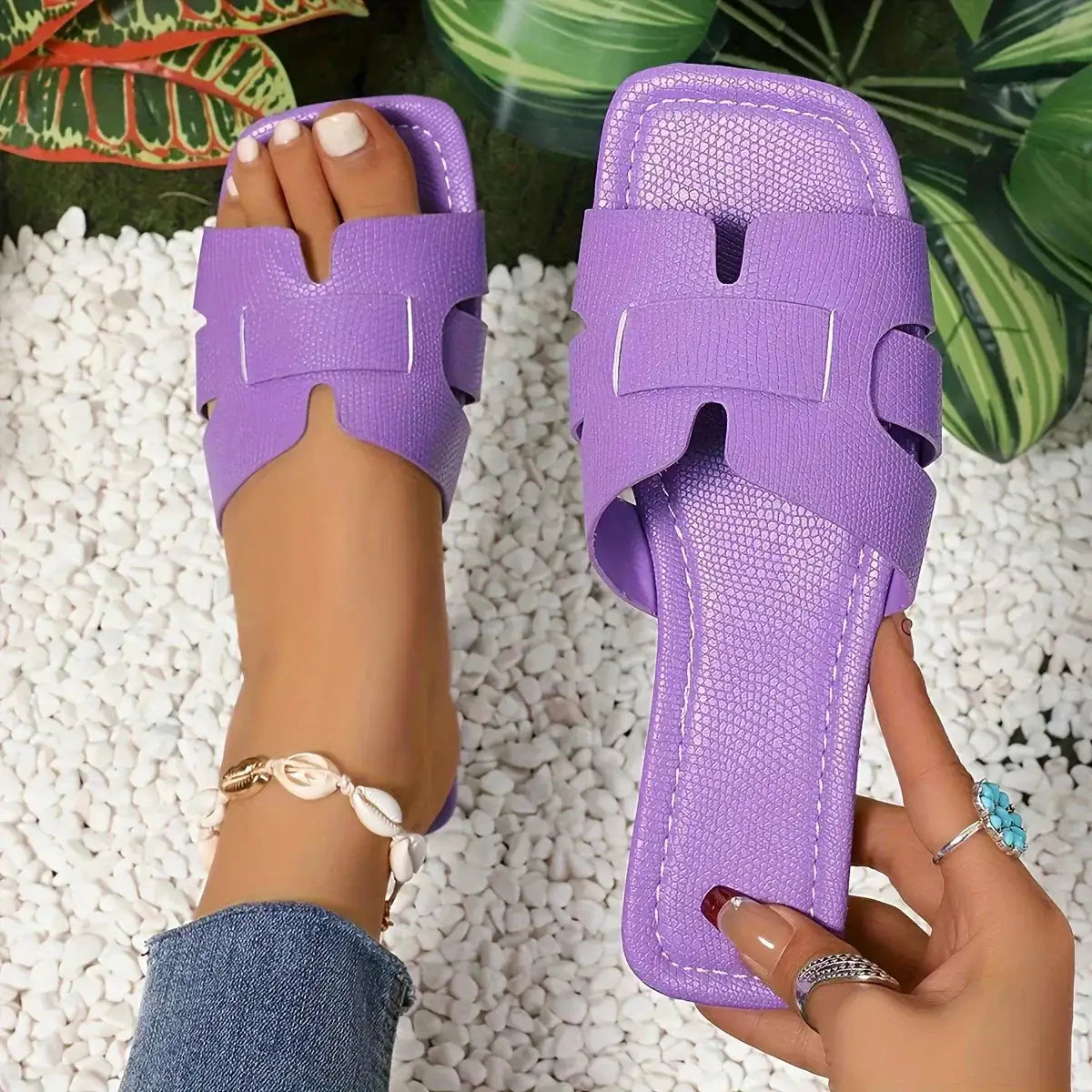 Valencia | Sandalias Slide de Verano