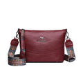 Bolso de hombro de cuero moderno