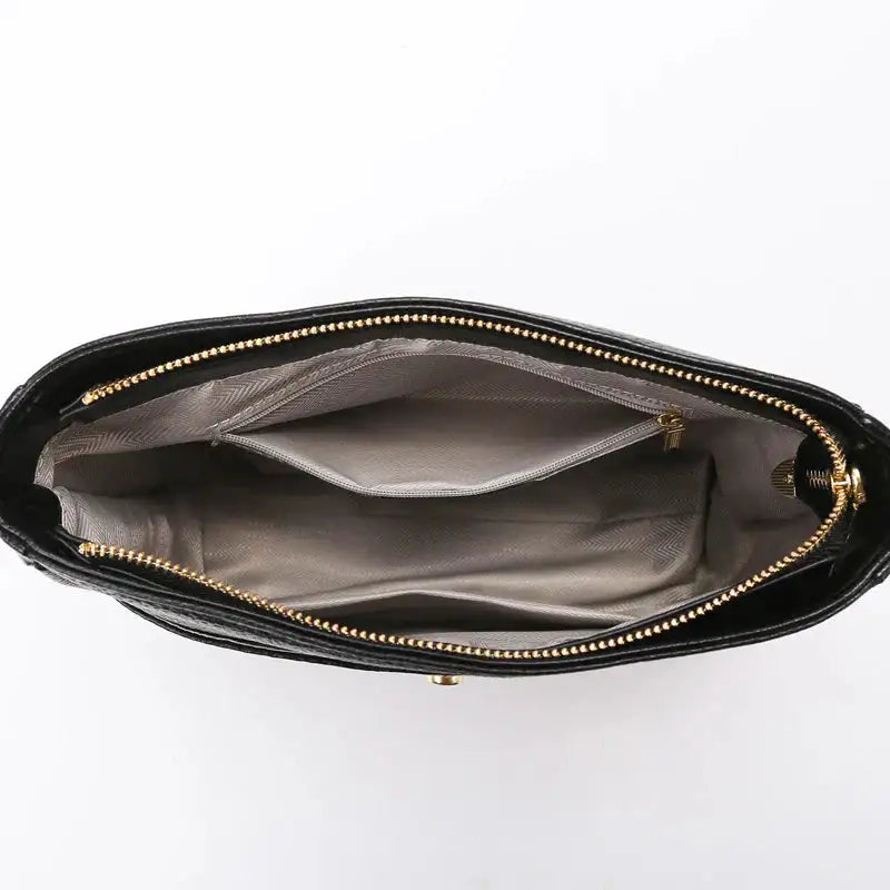Gia | Bolso de Hombro de Piel Diseño de Lujo