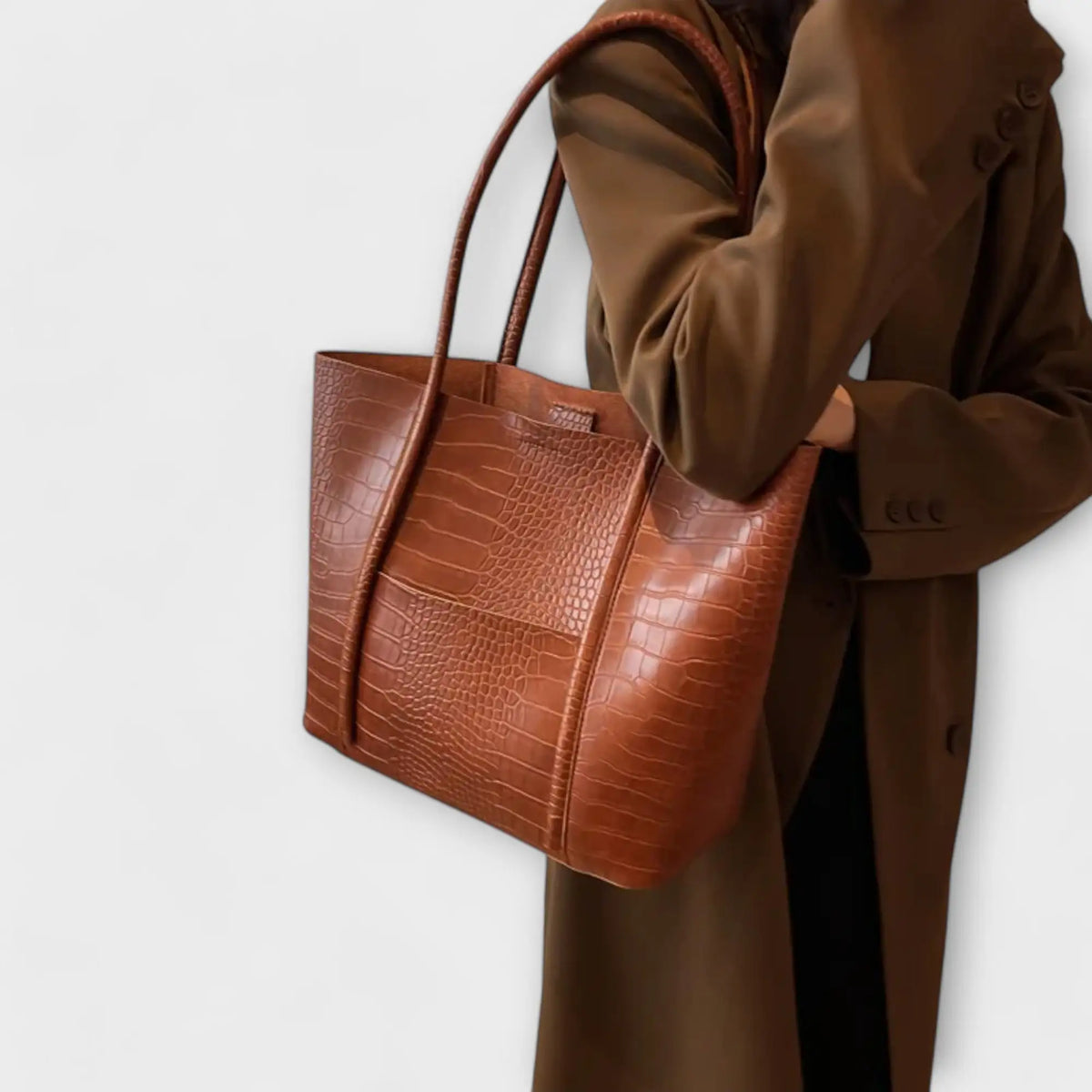 Lara | Bolso Tote Maxi de Estilo Vintage