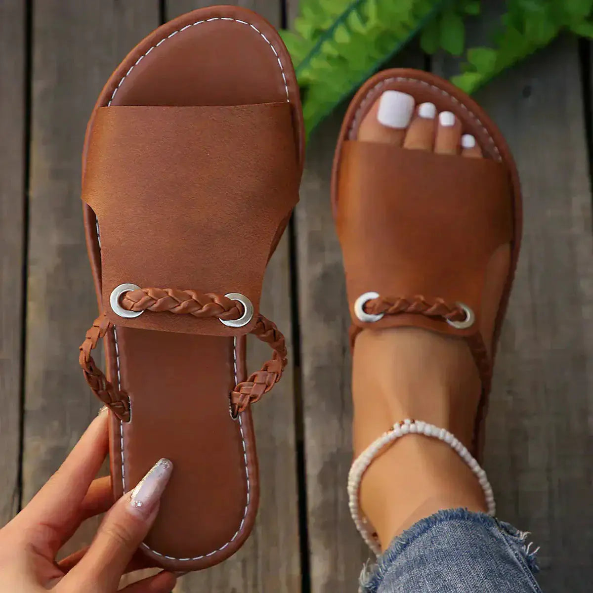 Nova | Sandalias de Tira Redonda