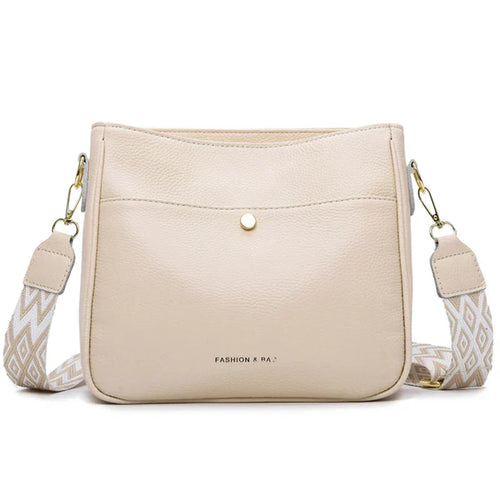 Bolso de hombro de piel diseño de lujo
