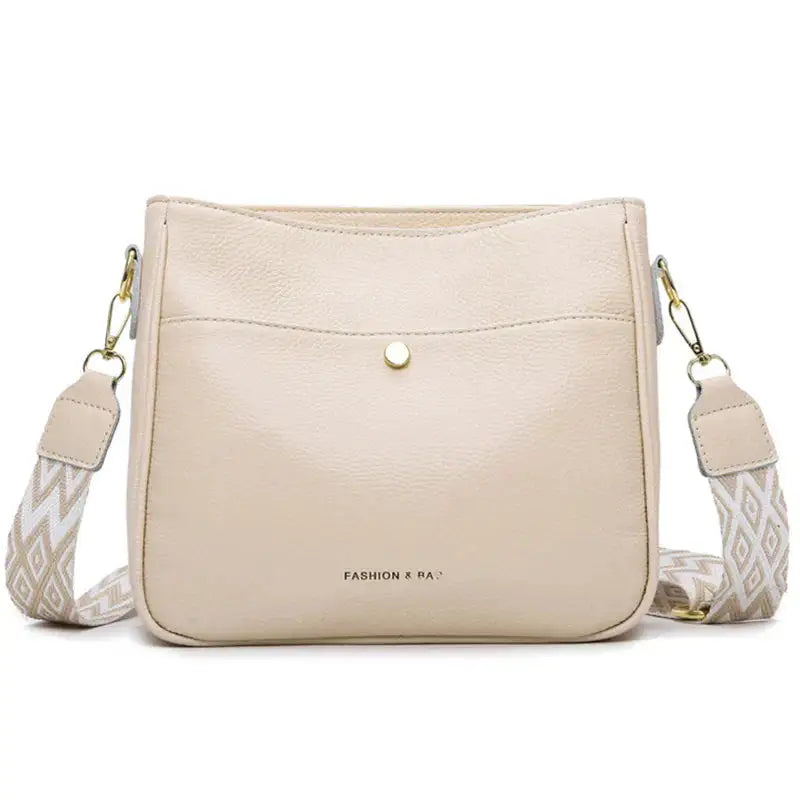 Gia | Bolso de Hombro de Piel Diseño de Lujo