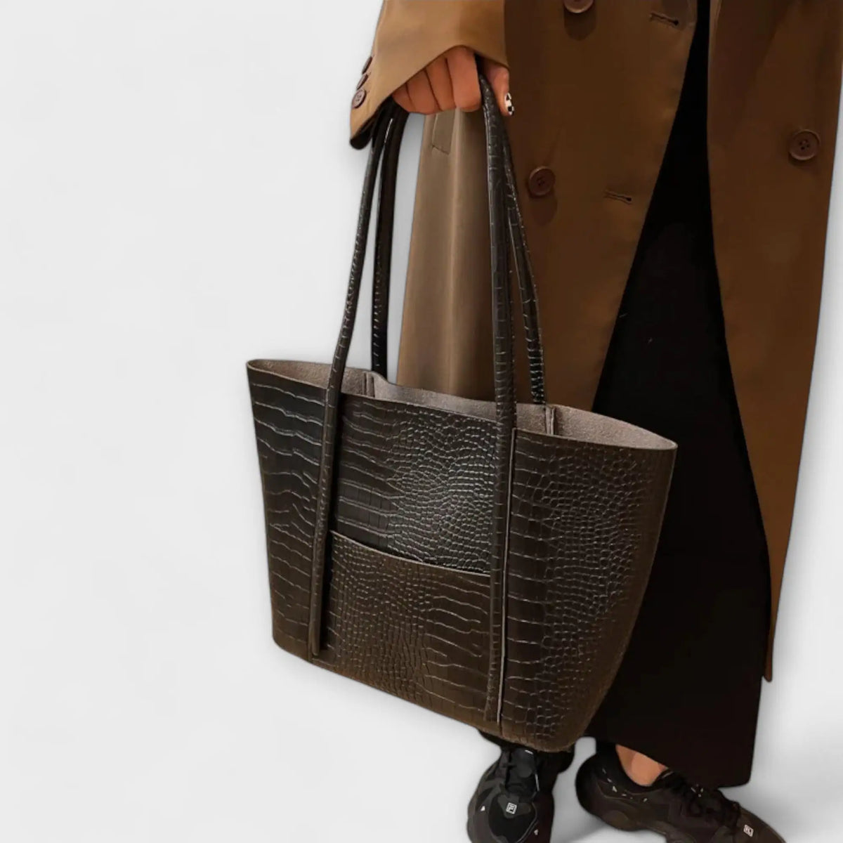Lara | Bolso Tote Maxi de Estilo Vintage