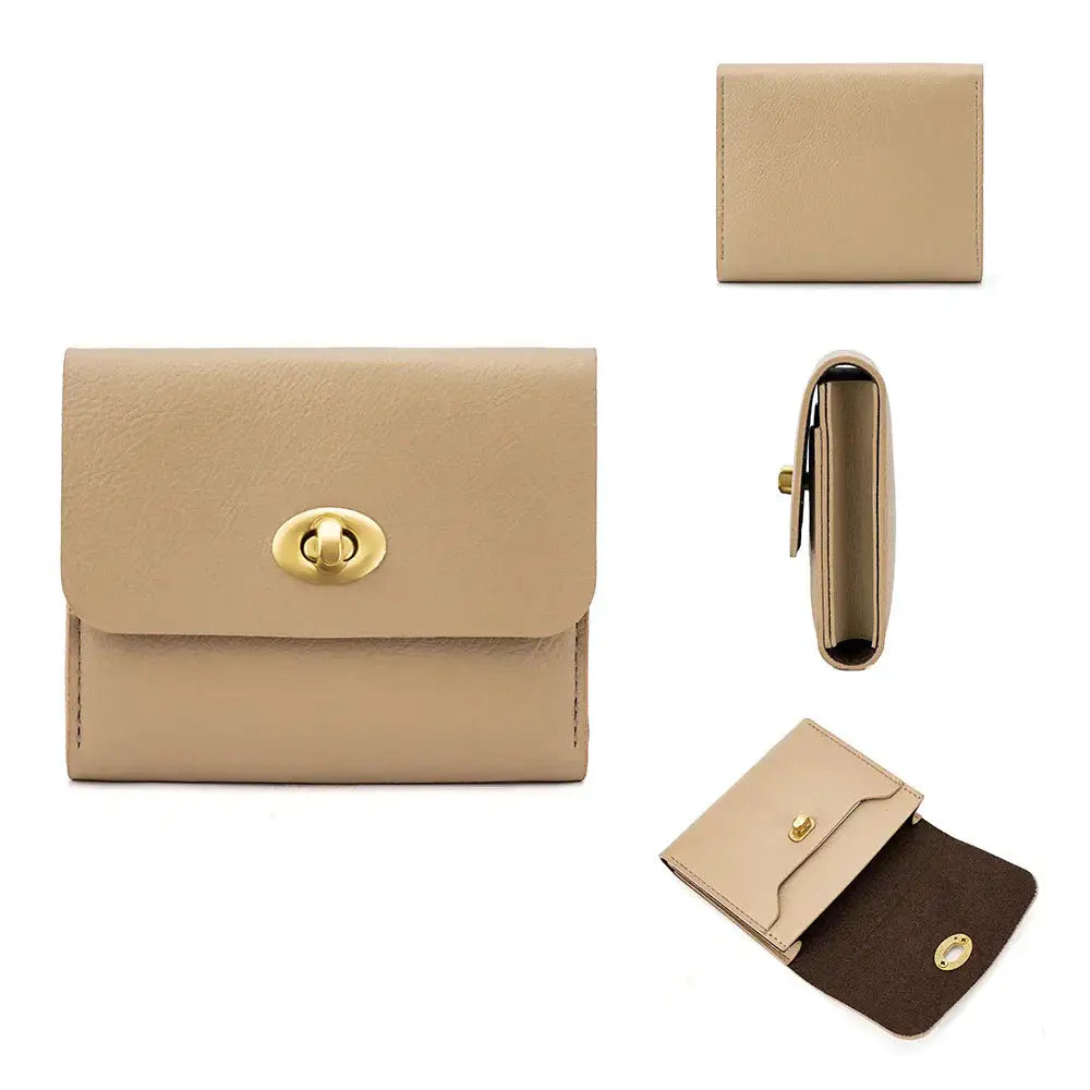 Lucila | Billetera Minimalista en Marrón