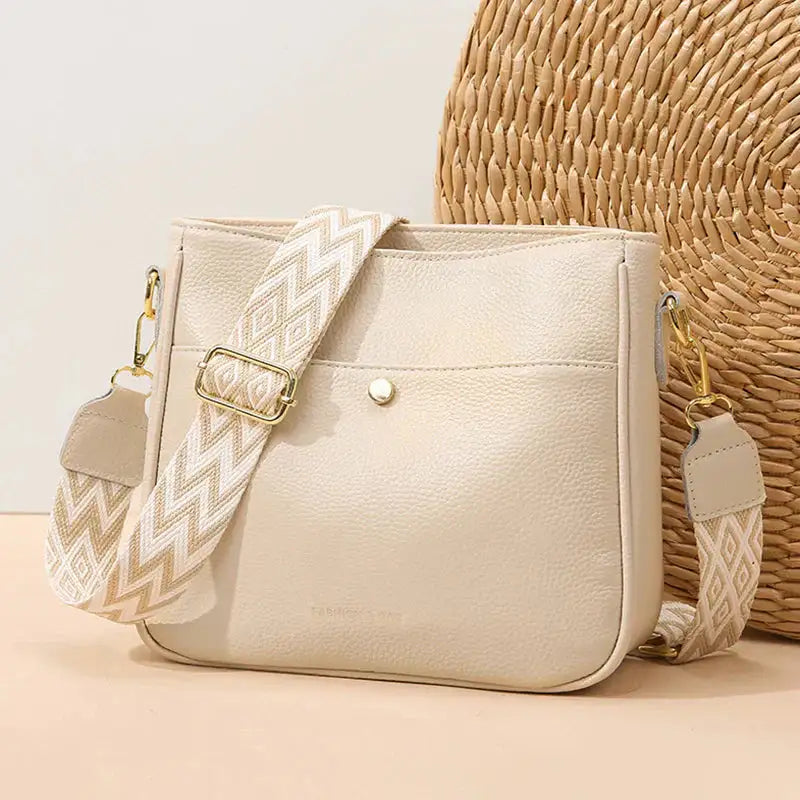 Gia | Bolso de Hombro de Piel Diseño de Lujo