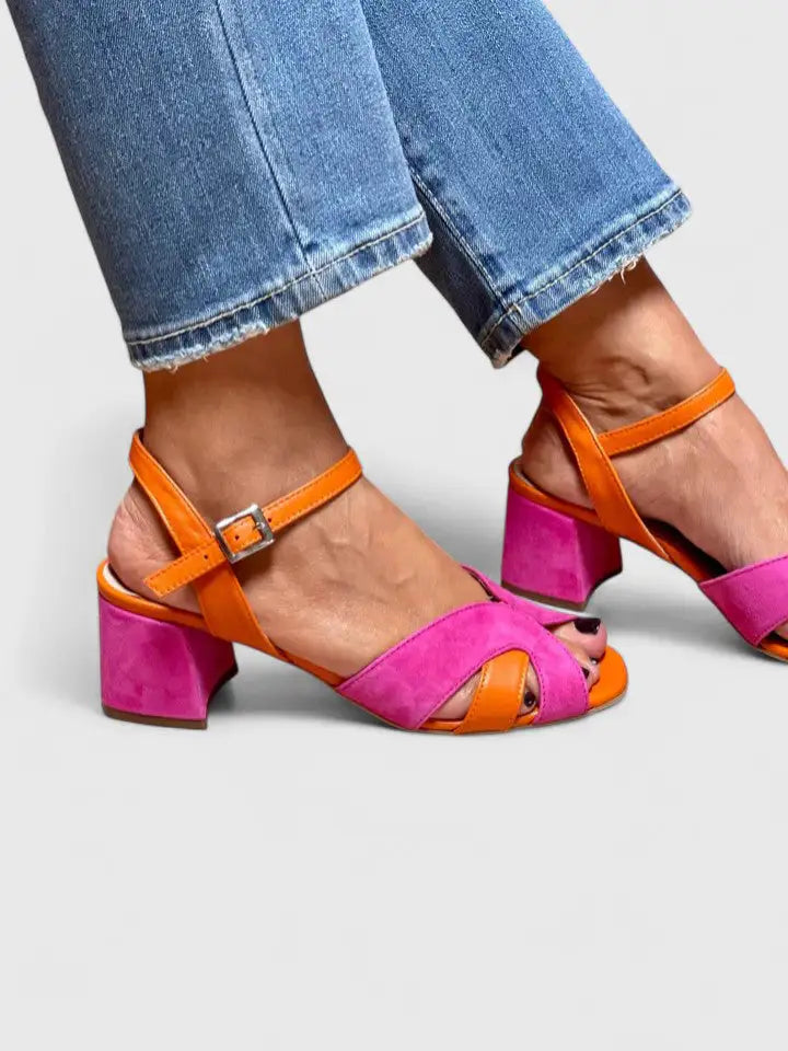 Paulina | Sandalias de Tacón Cómodas