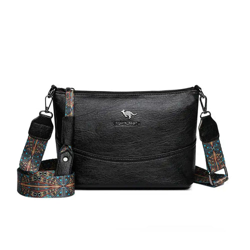 Bruna | Bolso de Hombro de Cuero Moderno