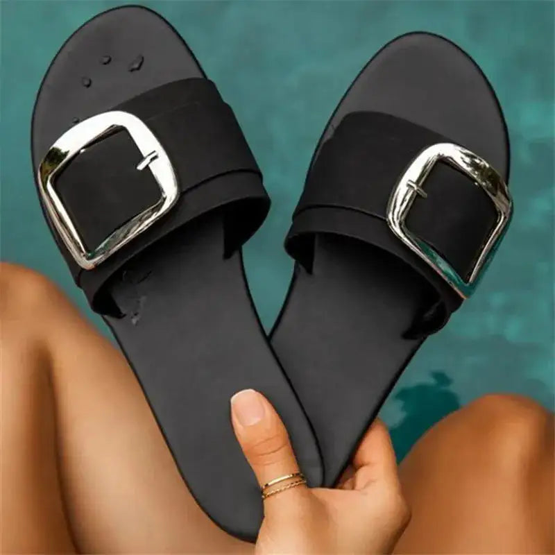 Soleil | Sandalias Slide de Verano