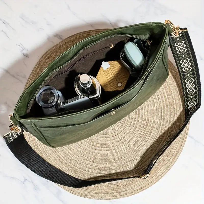 Elia | Bolso de Hombro de Cuero Vintage