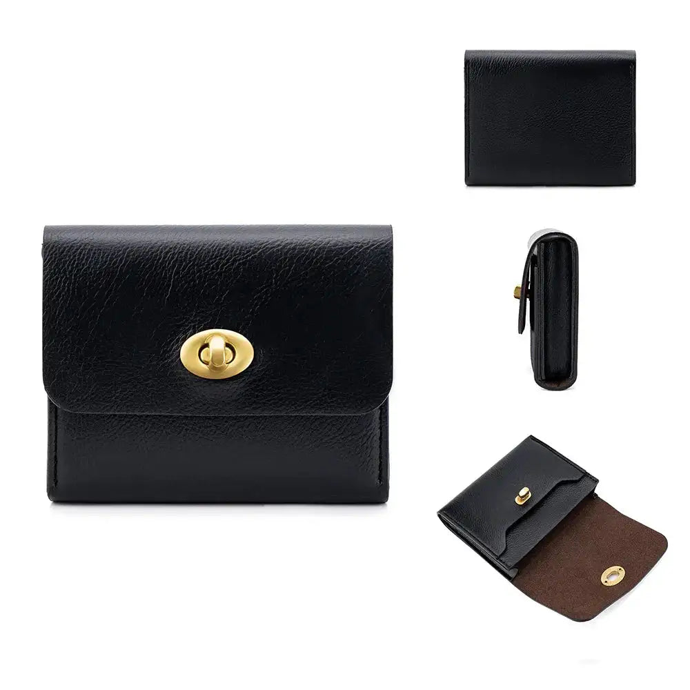 Lucila | Billetera Minimalista en Marrón