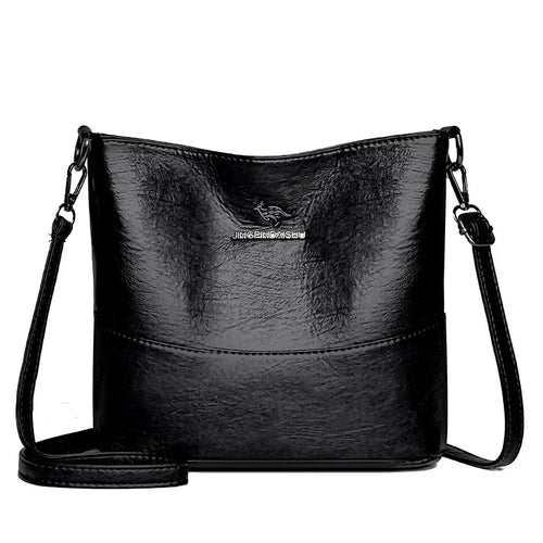 Bolso cruzado de cuero de diseñador