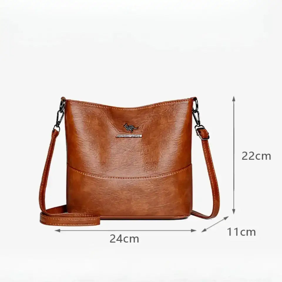 Cati | Bolso Cruzado de Cuero de Diseñador