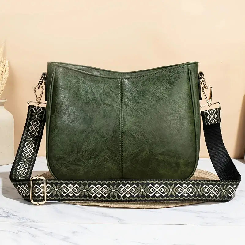 Elia | Bolso de Hombro de Cuero Vintage