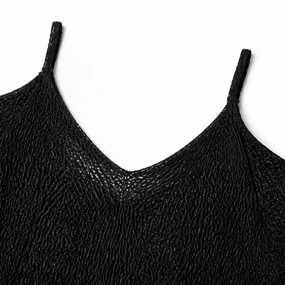 Sonia | Blusa de Punto Calado con Hombros Descubiertos