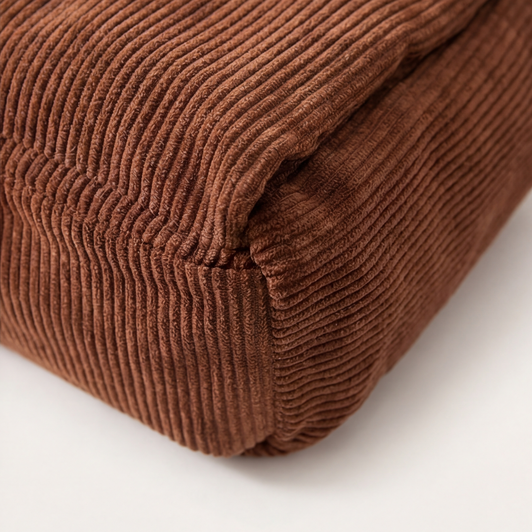 Palmira | Bolso de Hombro de Pana con Bolsillos