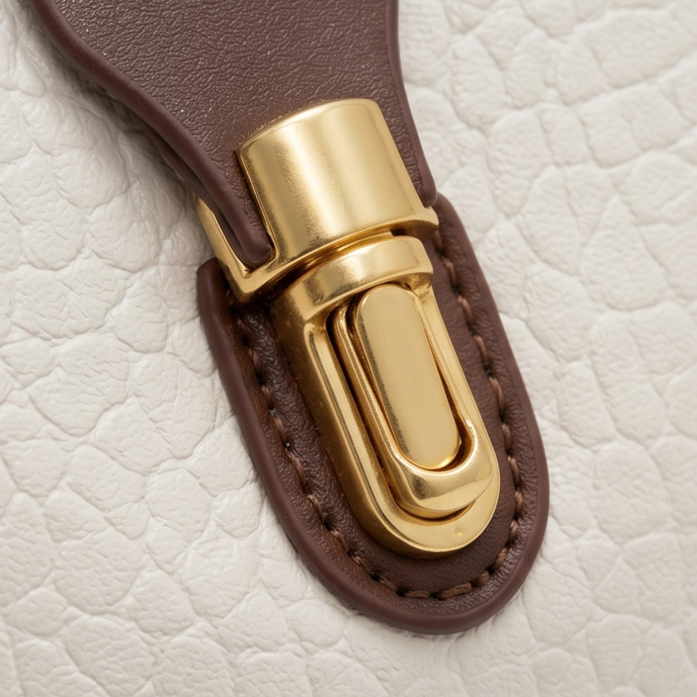 Damiana | Bolso de Mano Bicolor