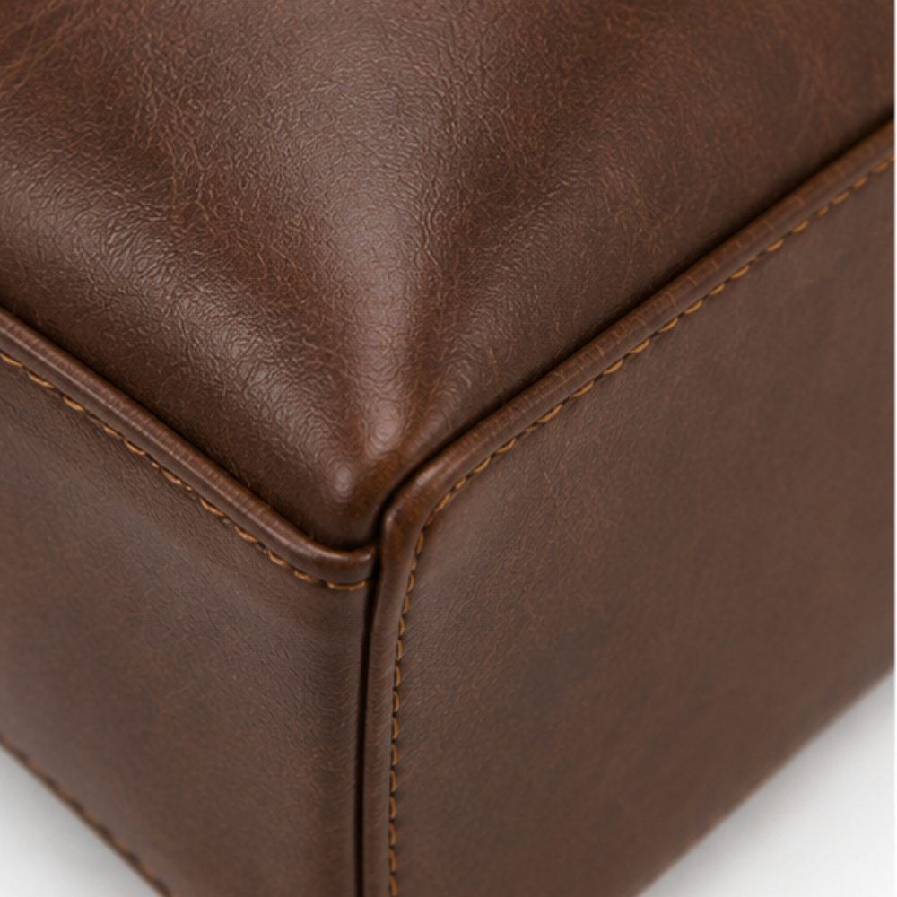 Obdulia | Bolso Saco Vintage con Asa Trenzada