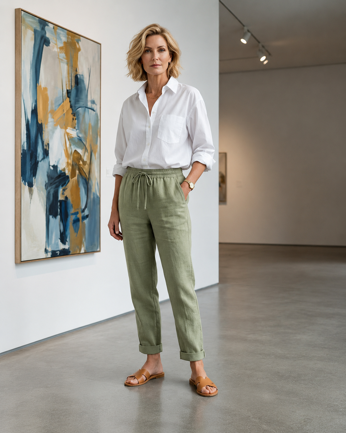 Jenn™ |  Pantalón de Lino para Verano