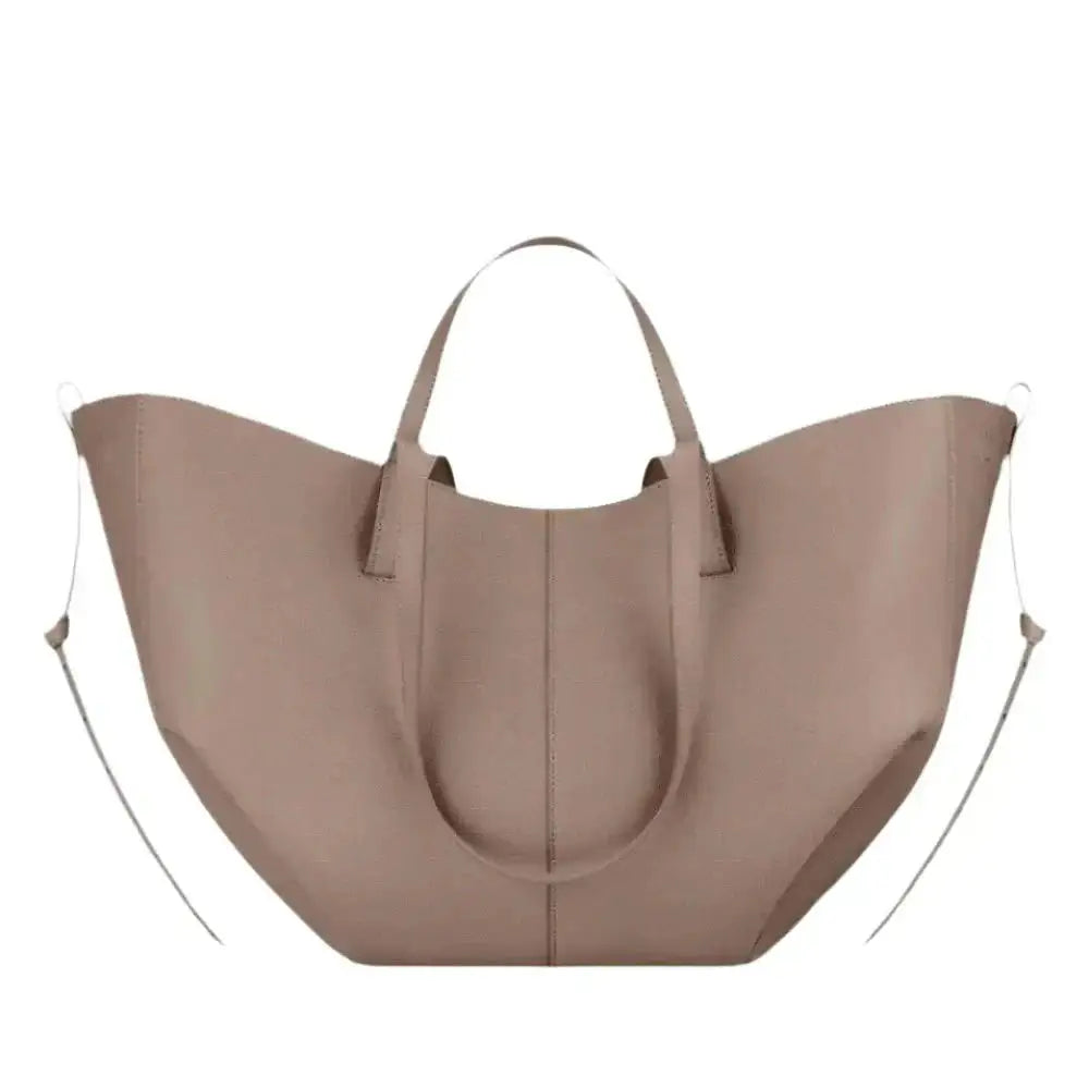 Riosa | Bolso Shopper Amplio con Cordones Laterales