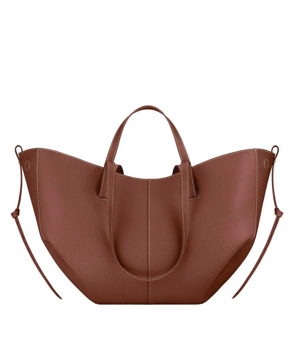 Riosa | Bolso Shopper Amplio con Cordones Laterales