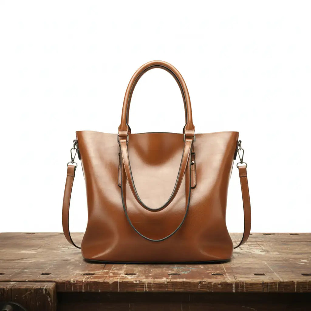 Gertrud | Bolso de Hombro Vintage con Solapa