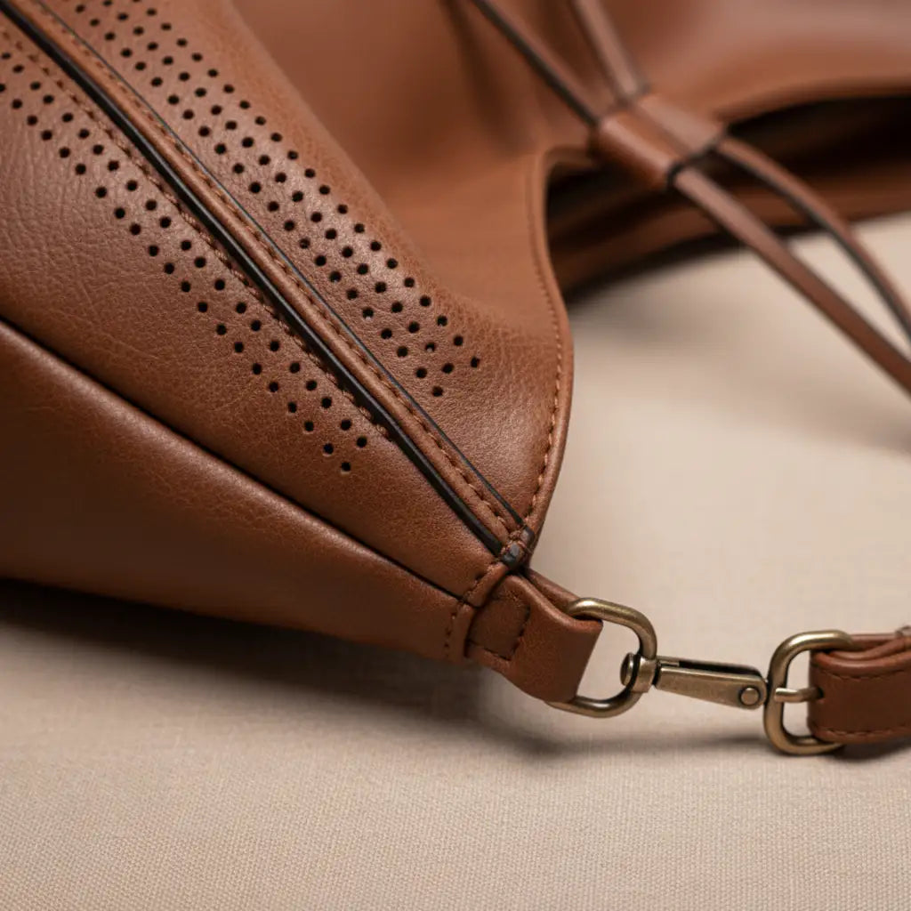 Minerva | Bolso de Hombro Clásico con Interior Dividido