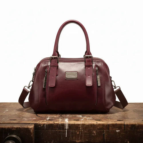 Asun | Bolso tipo Bucket Rojo