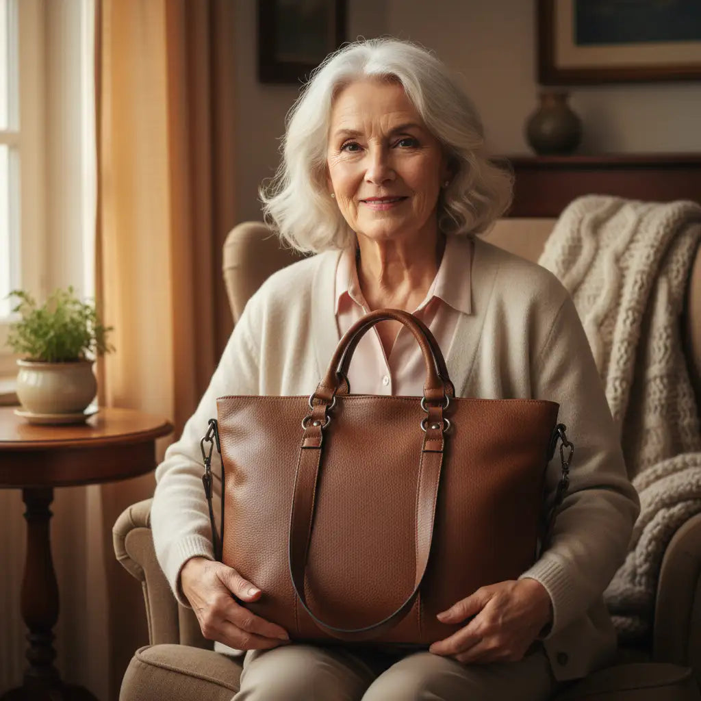 Charlotte | Bolso Vintage Espacioso con Cremallera