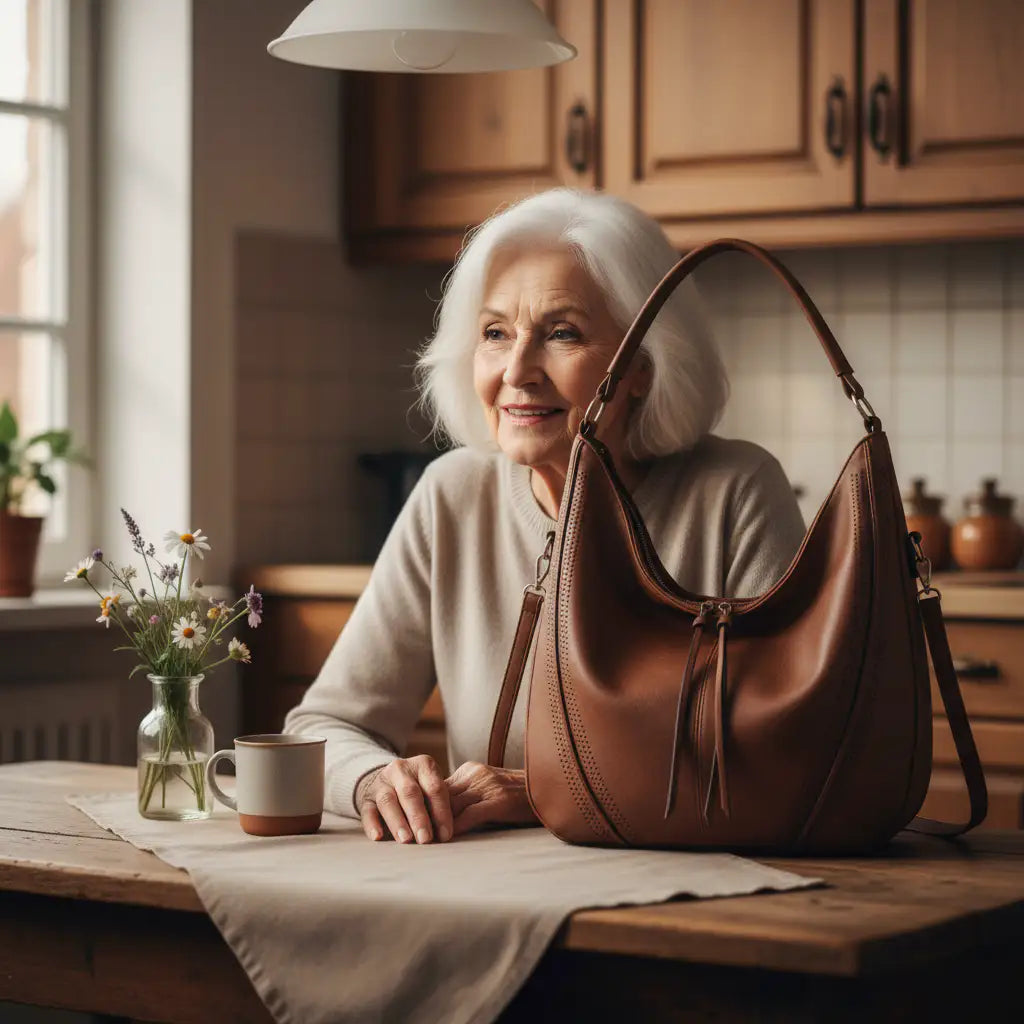Minerva | Bolso de Hombro Clásico con Interior Dividido