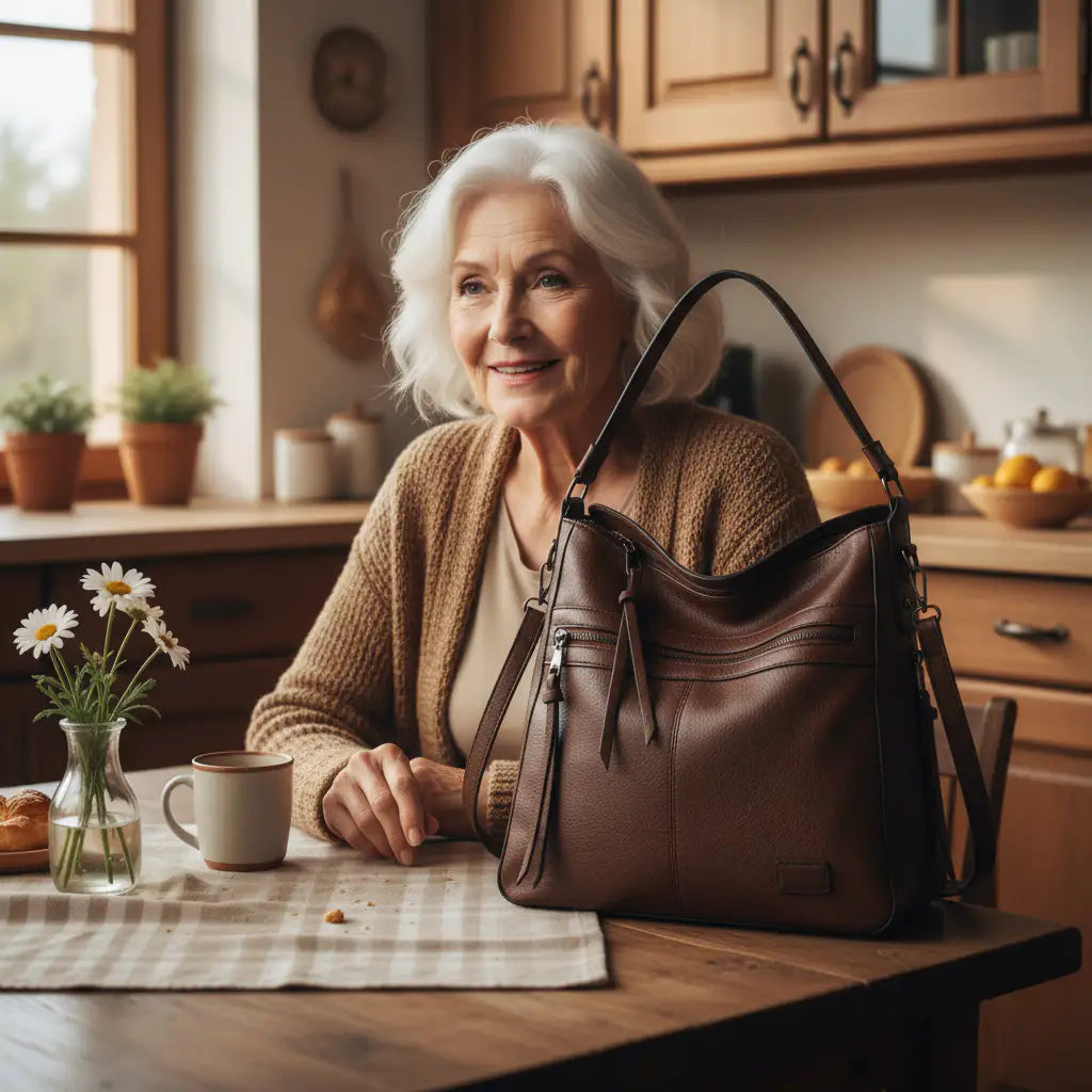 Magda | Bolso de Mano con Cierre de Solapa