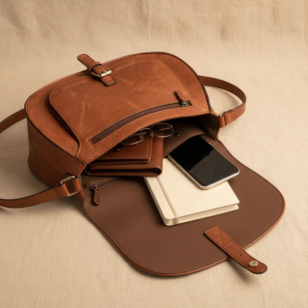 Evelyn | Bolso de Hombro tipo Sillín Ajustable