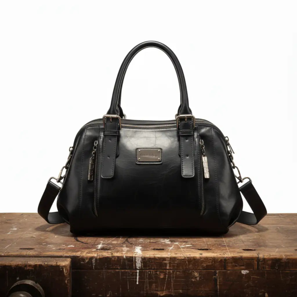 Asun | Bolso tipo Bucket Rojo