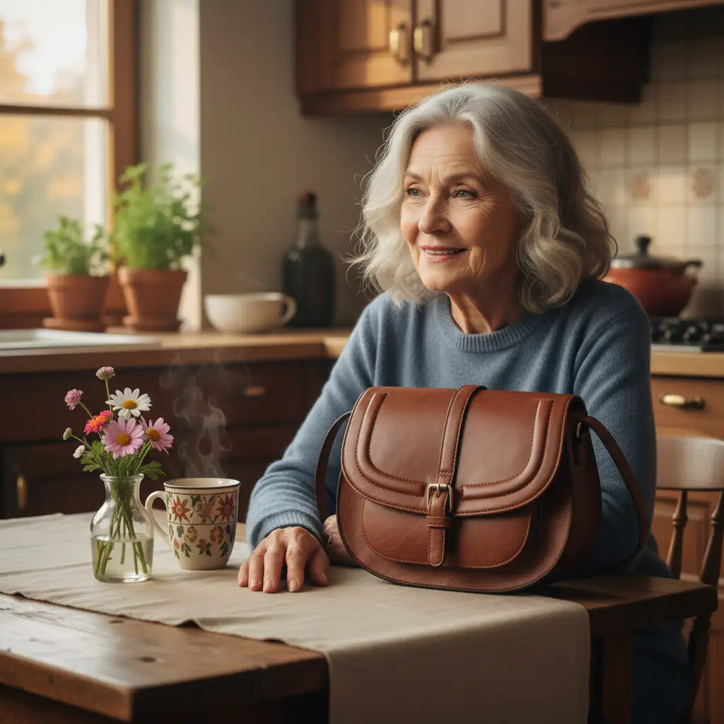 Evelyn | Bolso de Hombro tipo Sillín Ajustable