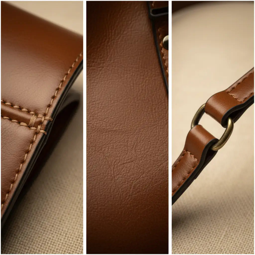 Gertrud | Bolso de Hombro Vintage con Solapa