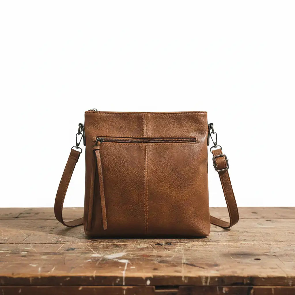 Lena | Bolso Lateral Retro con Cremallera