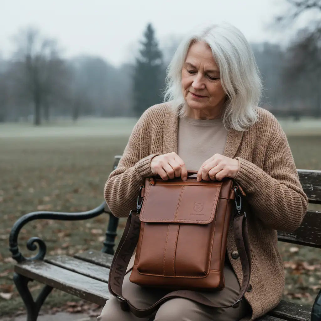 Anton | Bolso de Hombro con Solapa y Correa Ajustable