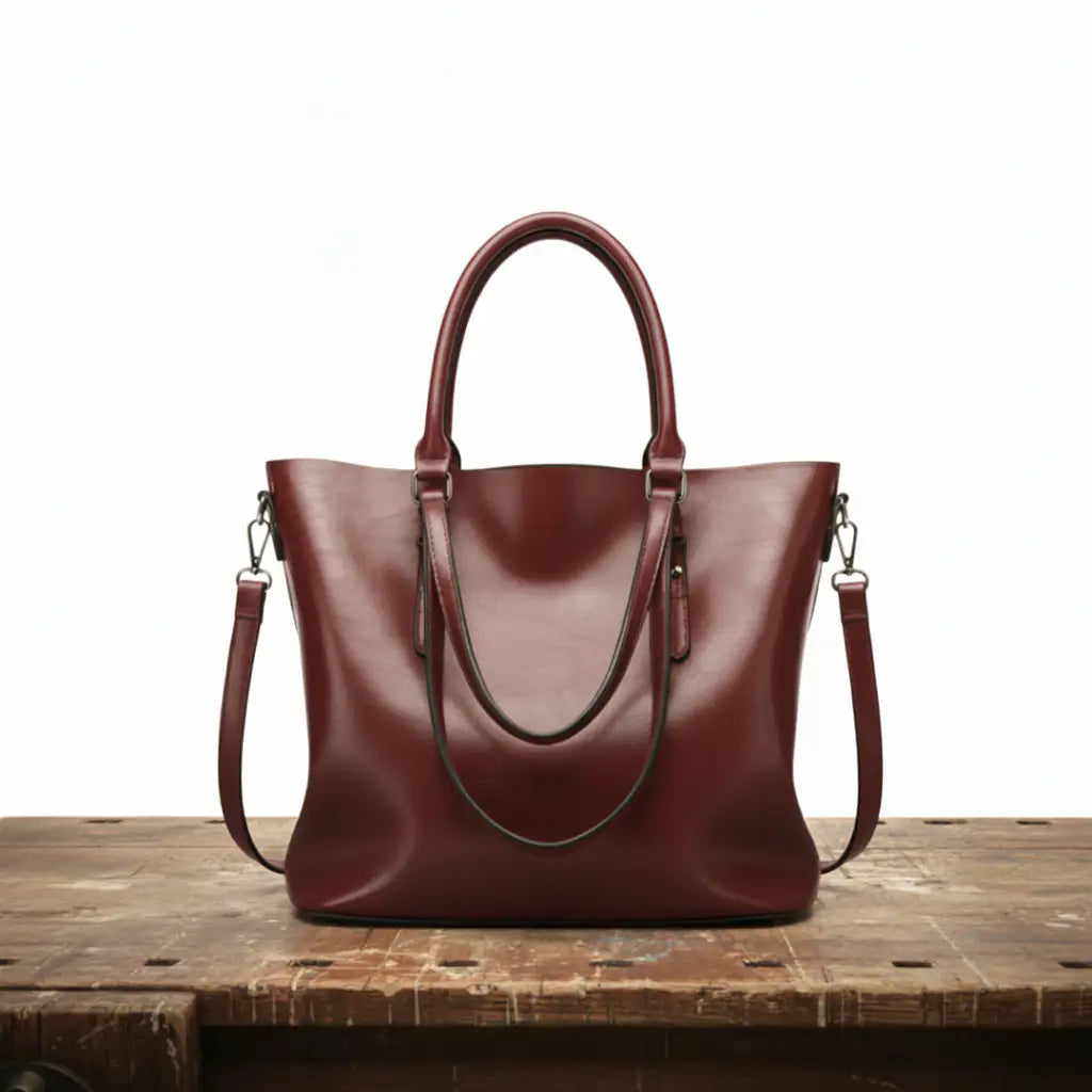 Gertrud | Bolso de Hombro Vintage con Solapa