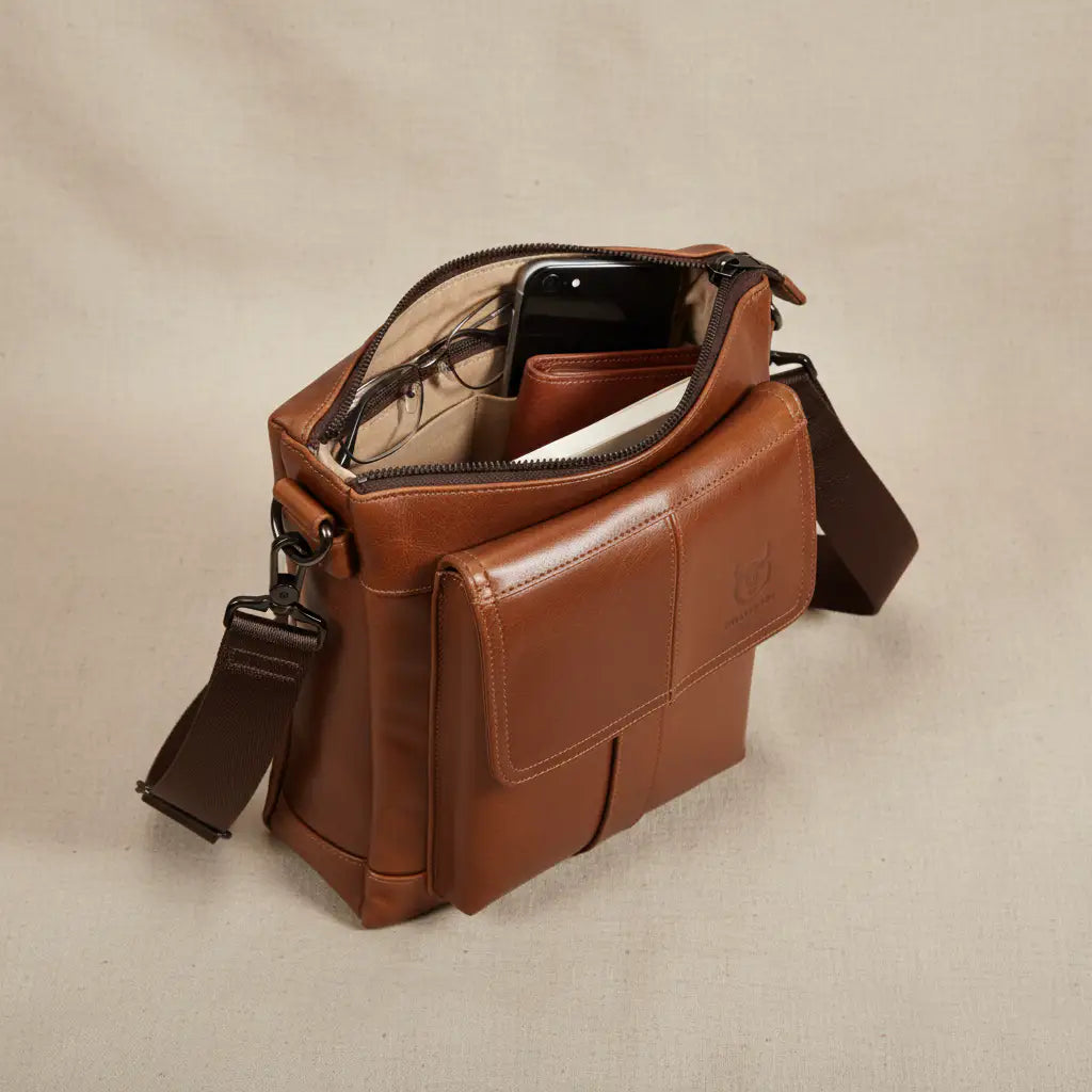 Anton | Bolso de Hombro con Solapa y Correa Ajustable