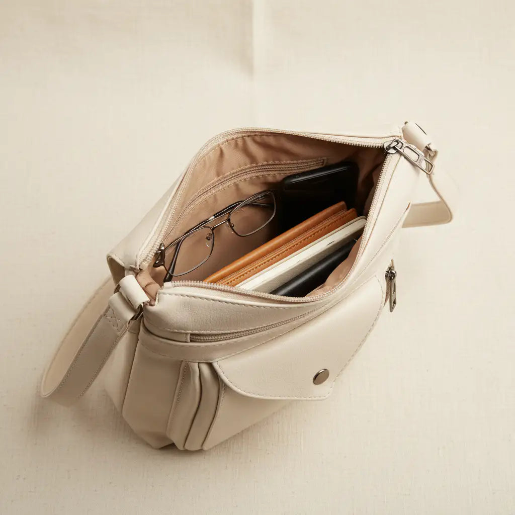 Clara Vintage | Bolso Bandolera Retro Atemporal