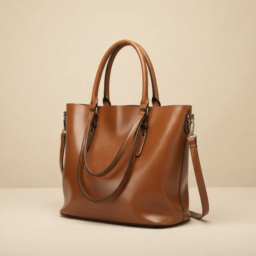 Gertrud | Bolso de Hombro Vintage con Solapa