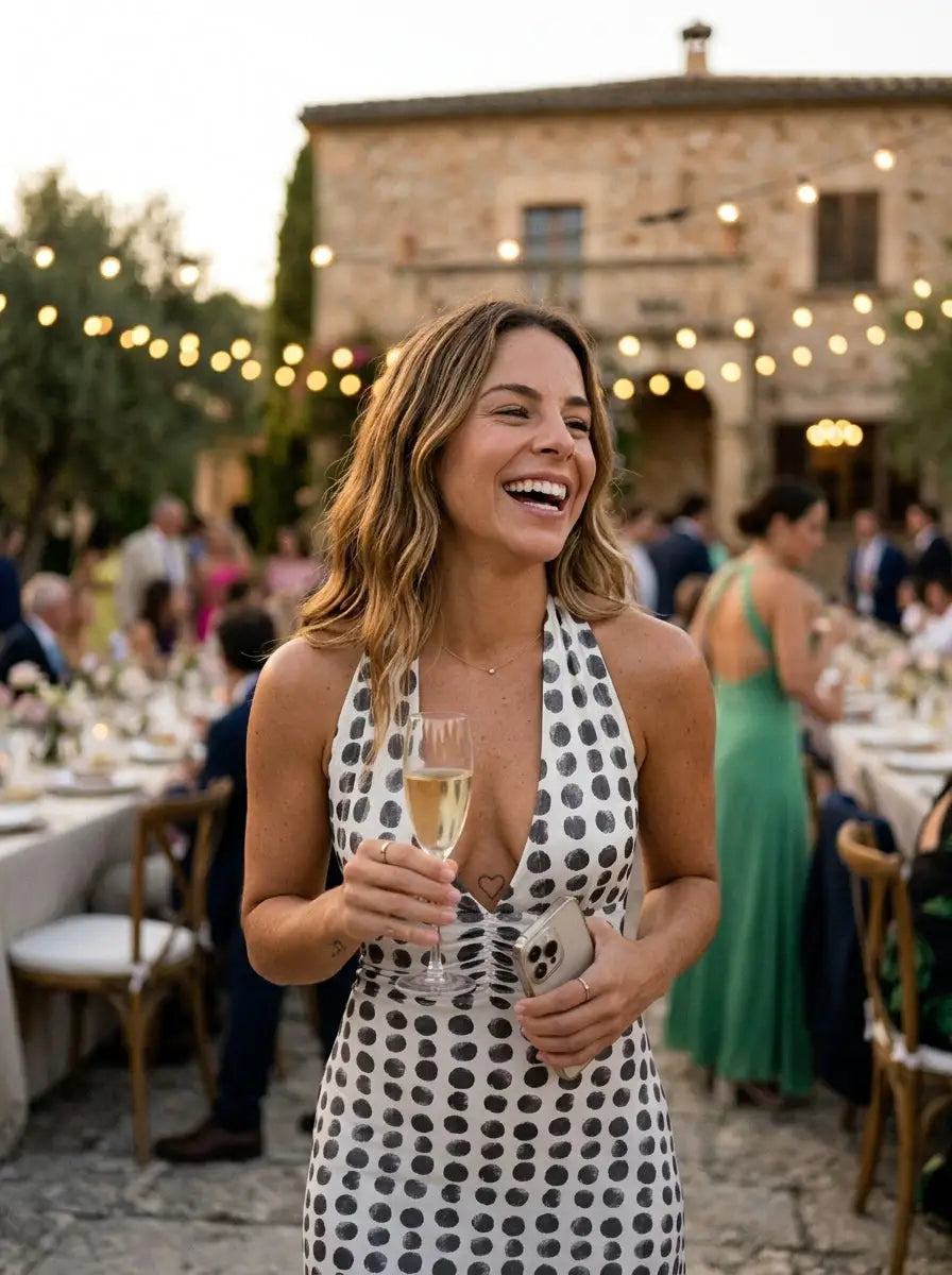Anouk | Vestido Maxi · Escote en V