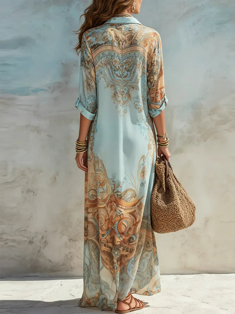 LANIA | Vestido maxi de verano