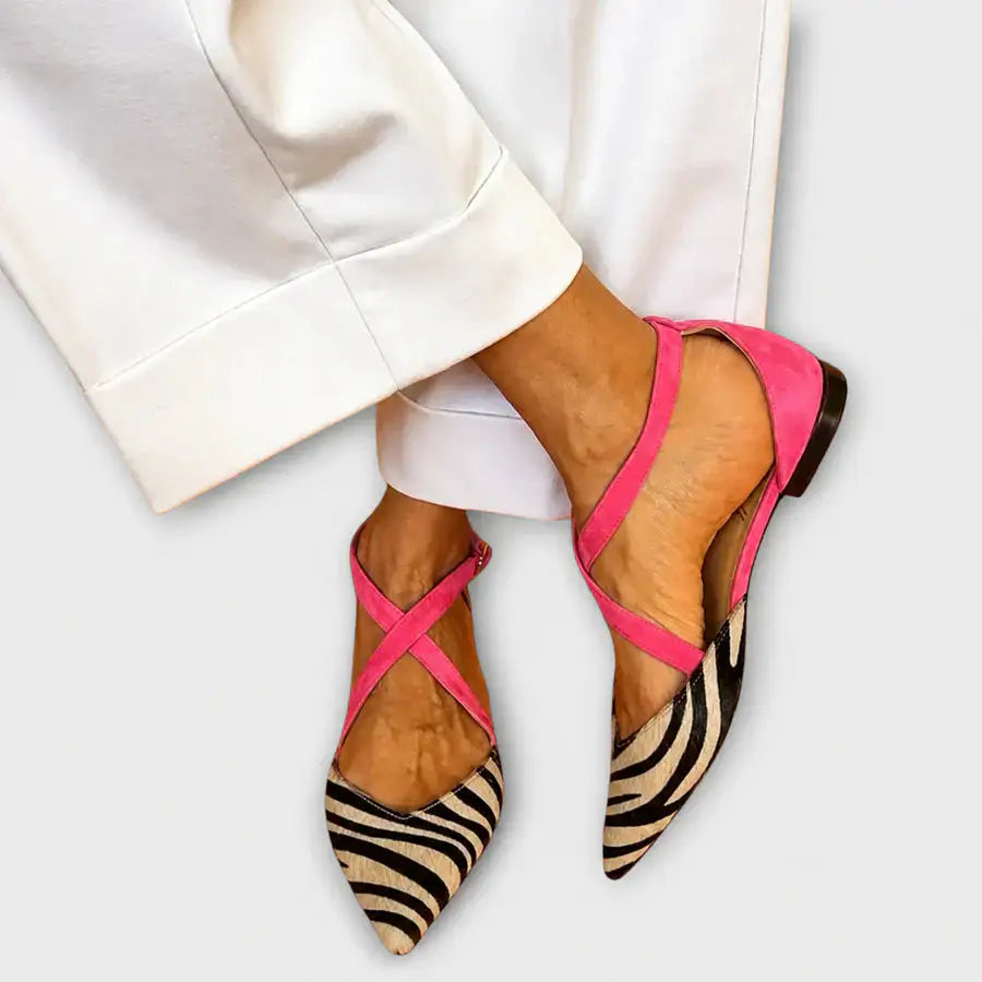 Lía | Mocasines con Hebilla, Hechos a Mano